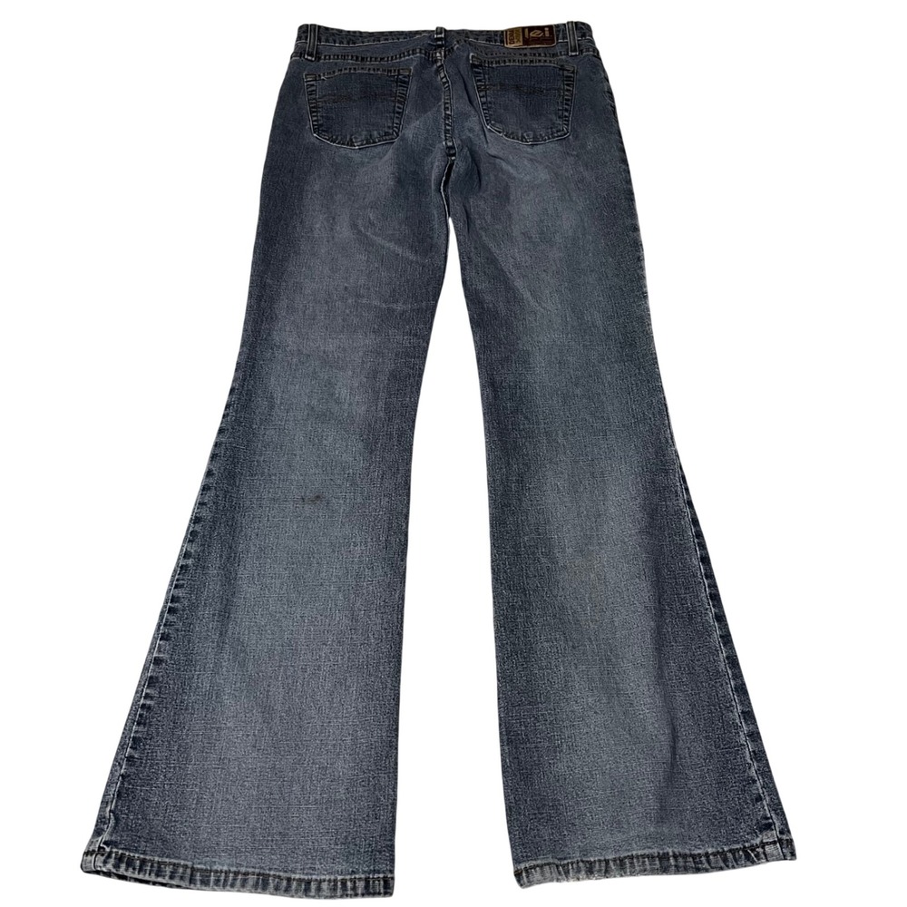 LEI Women Flare Leg Jeans‎ Medium Wash Y2K Denim Size 11 Style 2571820 - Picture 2 of 8